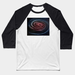 Spiral Galaxy Baseball T-Shirt